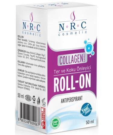 Sweat and Odor Preventing Collagen Added Antiperspirant Roll-on 50 Ml -roll-on - Buy Online on GoSupps.com