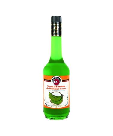 FO Green Banana Flavored Cocktail Syrup 700 ml