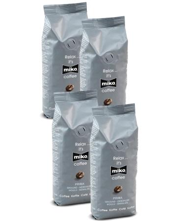 miko coffee Prima Ground Filter Coffee 1 Kg (4x250 Gr)