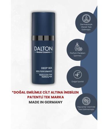 DALTON MARINE COSMETICS Deep Sea - Oily Men's Skin Mattifying Liquid