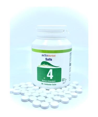 Sch ssler Dr. Salts Nr:4 | Kalium Chloratum | 400 Tablets Food Supplement - Buy Online on GoSupps.com