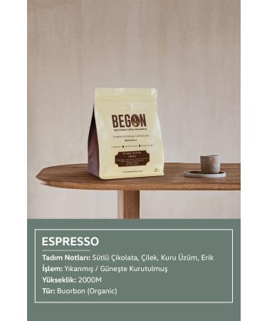 BEGON Nord Kivu Premium Espresso (GROUND) Coffee 250g - Buy Online on GoSupps.com