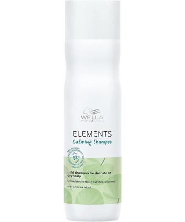 Wella Elements Calming - Sulfate-Free Lightweight Shampoo for Damaged Hair 250 ml Cyt9799774641316