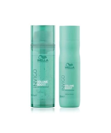 Wella Invigo Volume Boost-Shampoo and Mask Set-For Voluminous Hair CYT9794646131397431313199764311