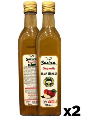 Sazl ca Organic Apple Cider Vinegar 500 Ml