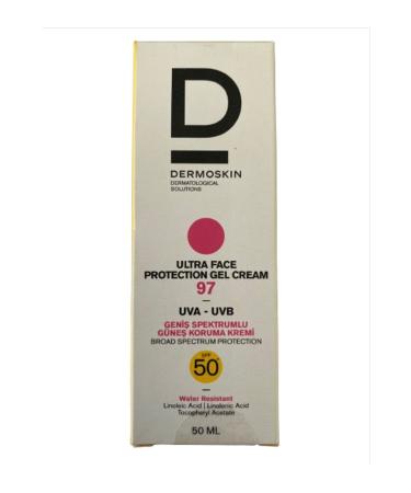 Dermoskin Ultra Face Protection Sun Screen Gel Cream SPF50+ 50 ml
