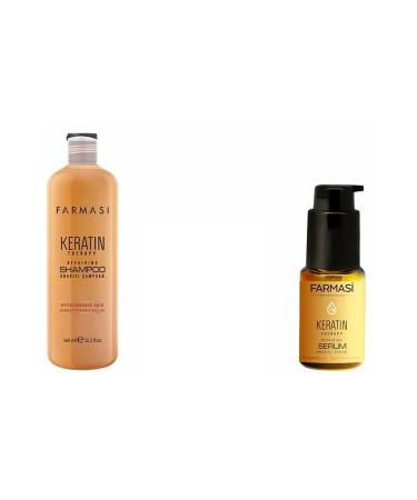 Farmasi Keratin Therapy Hair Serum Keratin Therapy Repair Shampoo