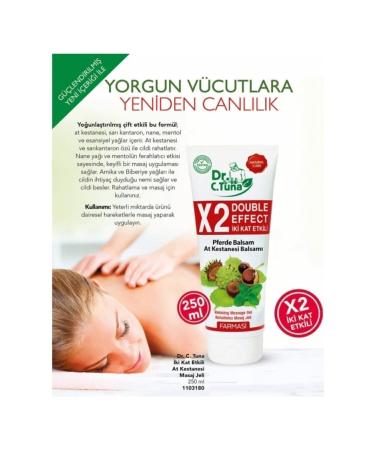 Farmasi Dr. C. Tuna Pferde Balsam Horse Chestnut Balsam 250mlx3 Pieces - Buy Online on GoSupps.com