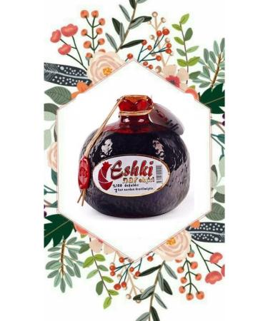 Eshki POMEGRANATE SOUR (extract) 250 gr IN A SPECIAL HAND MADE POMEGRANATE FIGURED BOTTLE