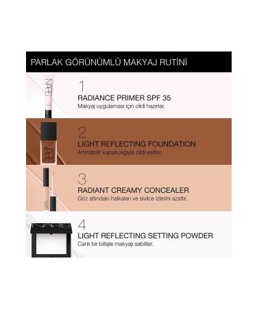 Nars Radiance Primer - SPF 35 Sun Protection Brightening Energizing and Revitalizing Makeup Base 30 ml - Buy Online on GoSupps.com