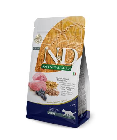 N & D Lamb & Blueberry Low Grain Adult Cat Food 5 Kg
