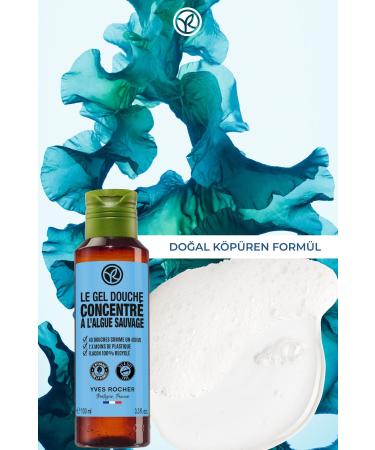 Yves Rocher Concentrated Shower Gel - Refreshing Ocean Breeze - 100ml-76651 - Buy Online on GoSupps.com