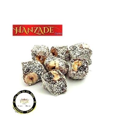 HANZADE GURME Double Roasted Double Pistachio Cocoa Afyon Turkish Delight 500 gr