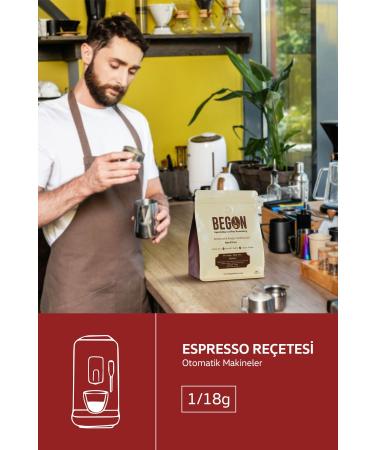 BEGON Nord Kivu Premium Espresso (BEANS) Coffee 250g - Buy Online on GoSupps.com