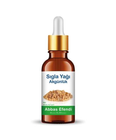 Abbas Efendi Sweetgum Oil 20 ml Frankincense (GLASS BOTTLE AND MEASURED GLASS ROD)