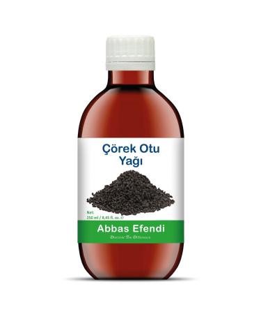 Abbas Efendi Black Cumin Oil 250 ml (GLASS BOTTLE)