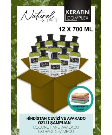 Rochel COCONUT AND AVOCADOS ADVANTAGEOUS TWELVE SHAMPOO SET (12X700ML)