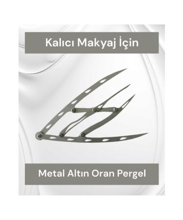 Qbien Golden Ratio Eyebrow Measurement Ruler Golden Ratio Compass