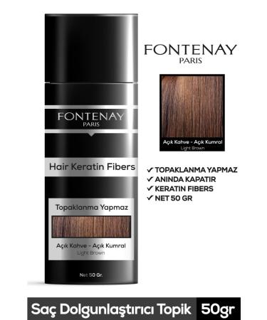 Fontenay Keratin Fibers Topik Light Brown