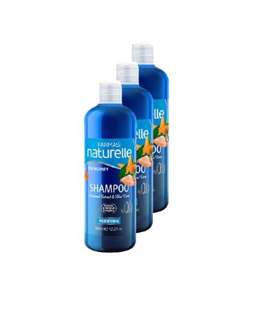 Farmasi Naturelle Sea Therapy Algae & Aloe Vera Purifying Shampoo 360 ml Set of 3