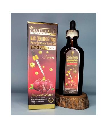 naturaly POMEGRANATE HAIR FACE AND BODY SERUM - Buy Online on GoSupps.com