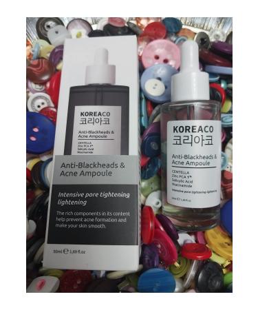 KOREACO ANTI-BLACK SPOTS AND ANTI-ACNE HIGH SKIN CLEANSING SERUM 50 ML