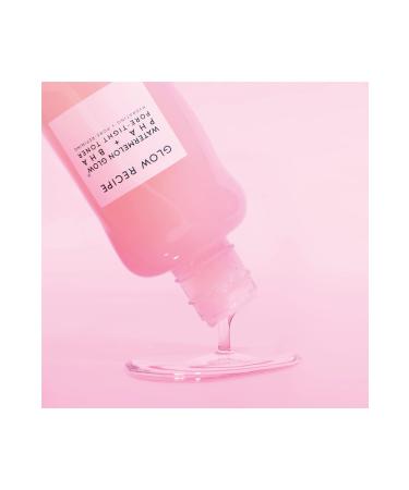 GLOW RECIPE Watermelon Glow- Watermelon Extract PHA + BHA Acid Pore Tightening Moisturizing Toner 150ML - Buy Online on GoSupps.com