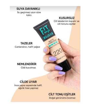 MUJGAN Fit Myi Foundation Tube No:1 - Buy Online on GoSupps.com