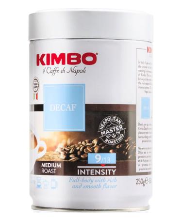 Kimbo Decaffeinato Filter Coffee Canister (250 GR) - Buy Online on GoSupps.com