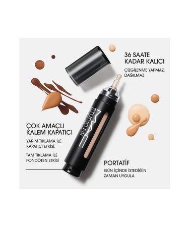 Mac STUDIO FIX EVERY-WEAR ALL-OVER - 36 Hours Lasting 2 in 1 Concealer and Foundation 12ml - Buy Online on GoSupps.com