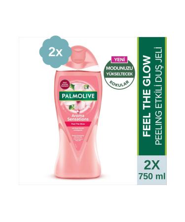 Palmolive Aroma Sensations Feel the Glow Shower Gel 750 ml x 2 Pcs