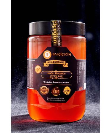 bal i e im Flower Honey (EASTERN ANATOLIA) 850 gr Golden Honey Awarded Natural Honey