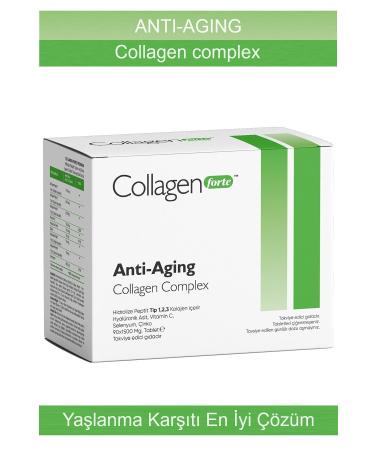 Collagen Forte Platinum Anti-aging Collagen Complex & Multivitamin 1500 Mg X 90 Tablets