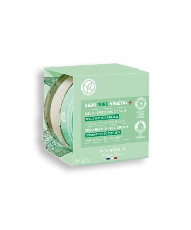 Yves Rocher Gel Cream - Combination and Oily Skin / Sebo Pure Vegetal 50 ml - Buy Online on GoSupps.com