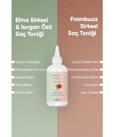 Wanna Glow Apple Cider Vinegar and Nettle Extract Anti-Grease and Anti-Dandruff Hair Tonic 250 ml - Buy Online on GoSupps.com