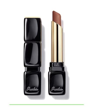 Guerlain KissKiss Tender Matte - 12-hour Lasting Shimmering Matte Lipstick with Shea and Rose Oil Content