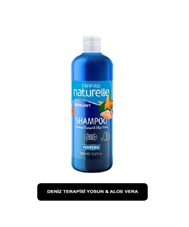 Farmasi Naturelle Sea Therapy Algae & Aloe Vera Purifying Shampoo 360 ml Set of 3 - Buy Online on GoSupps.com