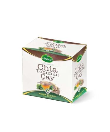 Mindivan Chia Seed Tea 30 Filtering Bags