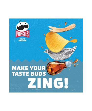 Family friendly Pringles Salt Vinegar Crisps 165gr - Buy Online on GoSupps.com