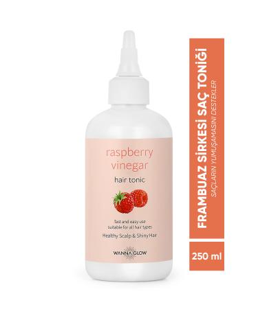 Wanna Glow Raspberry Vinegar Revitalizing and Softening Hair Tonic 250 ml