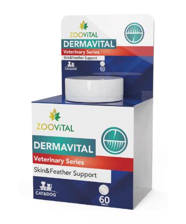 Zoovital Dermavital 60 Tablets Pet Skin and Fur Support