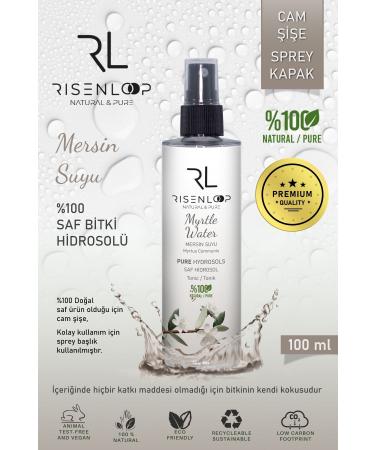 RL Cosmetics Myrtle Water 0 Pure Natural Hydrosol Tonic Myrtus Communis 1st distillation 100ml