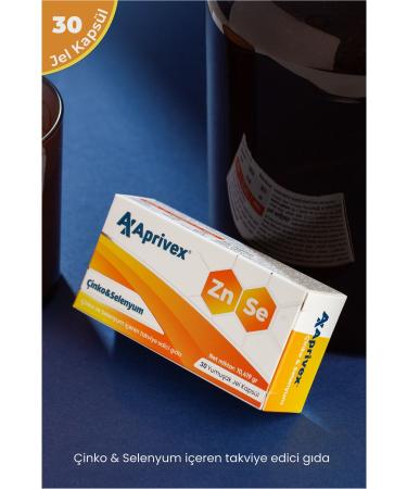 Aprivex Zinc + Selenium 30 Softgel Capsules - Buy Online on GoSupps.com