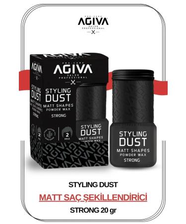 Agiva Hair Styling Powder Hair Styling Powder Wax No: 2 Hard Hold 20gr Matte Appearance