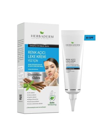 Herbaderm Skin Whitening Lightening Face Blemish Cream 55 ml - Buy Online on GoSupps.com