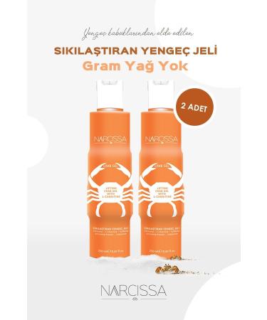 Narcissa 2 Pieces - Firming Cellulite and Stretch Mark Eliminating Crab Gel