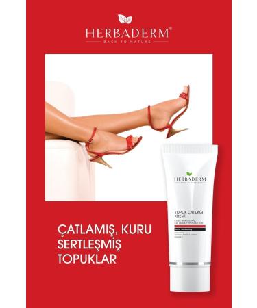 Herbaderm Foot and Heel Crack Care Cream with Argan Oil 60 ml - Buy Online on GoSupps.com