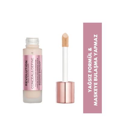 Revolution Conceal & Define Foundation F2