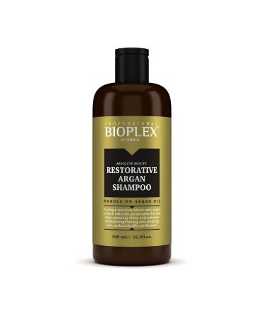 Bioplex Argan Oil Repairing Hair Care Shampoo - Special for Dry and Damaged Hair 400 ml - Buy Online on GoSupps.com