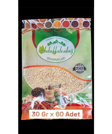 Hac o lu Spice Hatay Local Sesame White 30 gr X 60 Pieces / Package